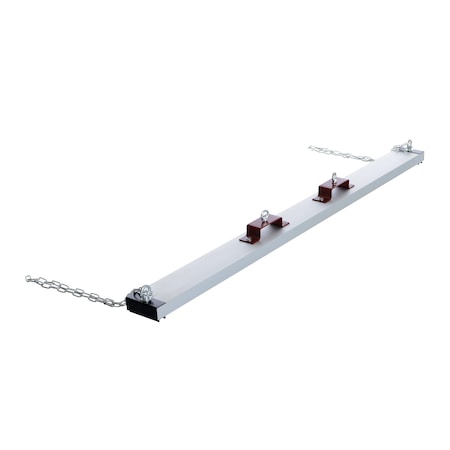 Vestil Magnetic Sweeper ForkLift Hanger, HD, 72" HDFMS-72